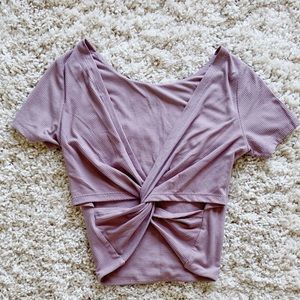 Hollister Twist-Back Tee